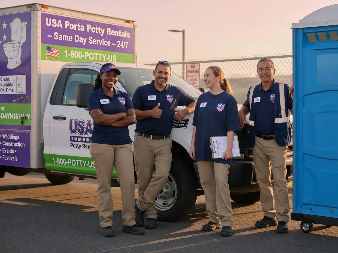 Porta Potty Rental company in Commodore, PA